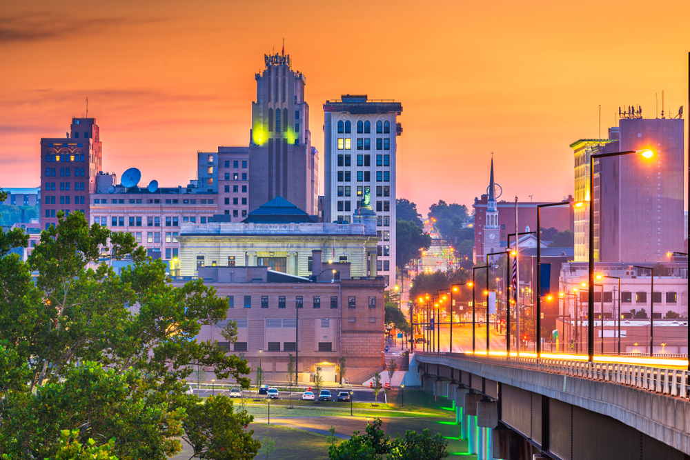 View of downtown Youngstown, Ohio